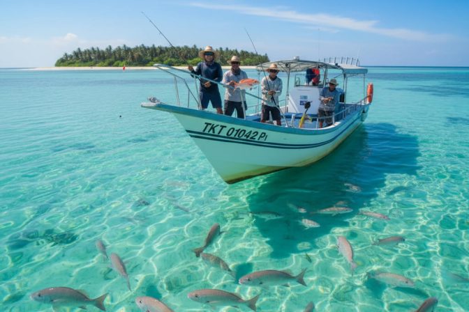 Memancing Sekitar Pulau dan Sungai Berhampiran Kuala Terengganu